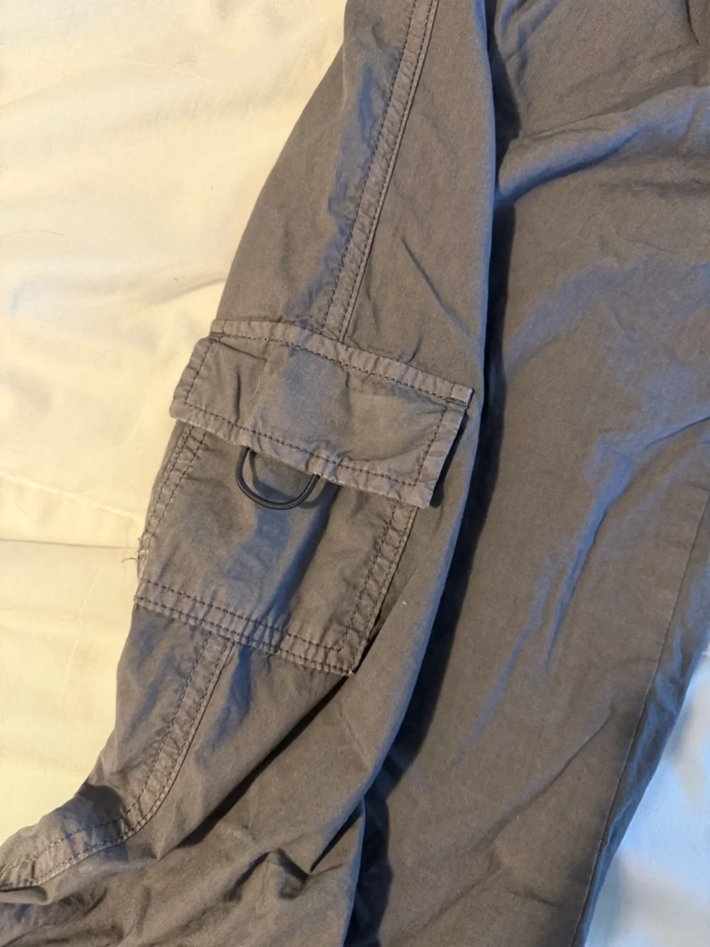 Garage paxton grey parachute cargo pants - Picture 8 of 11